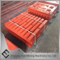 Jaw Crusher Parts Plate Mn13 Swing Jaw Plate